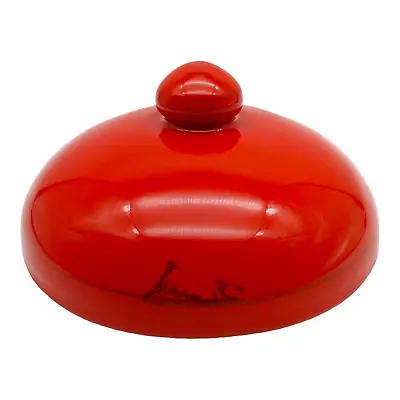 Mamma Ro Classic Collection Covered Butter Dish Replacement LID ONLY Red Italy • $21.75