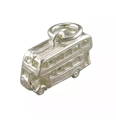 Sterling Silver Small London Bus Charm • £9.99