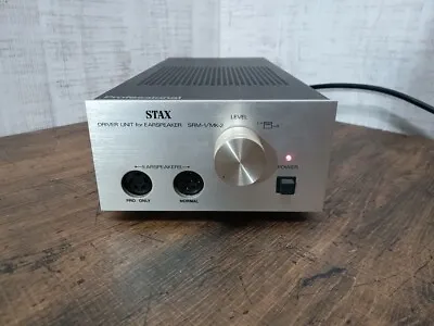 $369.99 • Buy Stax SRM-1 MK-2 Pro Electrostatic Headphone Amplifier Tested Japan