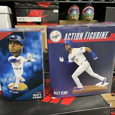 Matt Kemp Bobblehead & Action Figure Los Angeles Dodgers 2013 SGA Giveaway New • $50