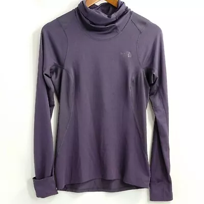 £12.49 • Buy The North Face Womens Flashdry Cowlneck Top Base Layer Purple Size Small 