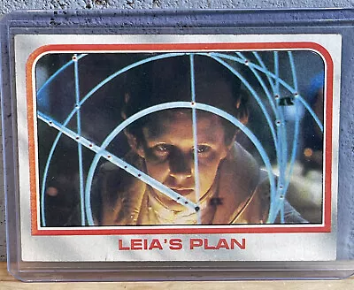 1980 Topps Star Wars The Empire Strikes Back Leia's Plan #19 • $1.03