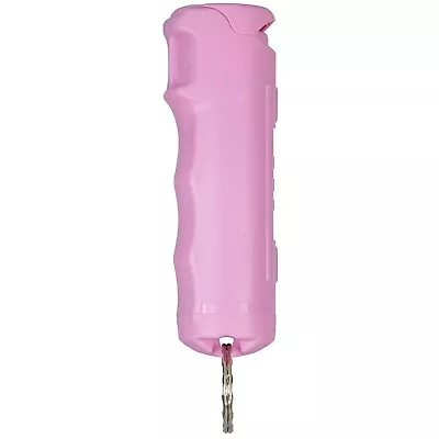 Police Magnum Pepper Spray .50oz Pink Flip Top Keychain Self Defense Protection • $12.95