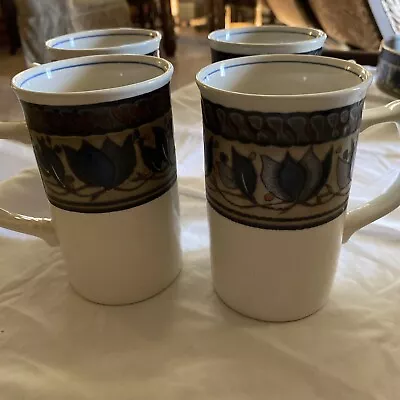 Mikasa Intaglio Cappuccino Cups 4 • $25