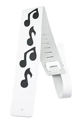 Perri's Leathers Ltd. - Leather Guitar Strap With Music Notes For Electric A... • $23.15