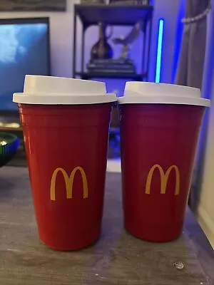 Plastic McDonald’s Coffee Cup Set • $12