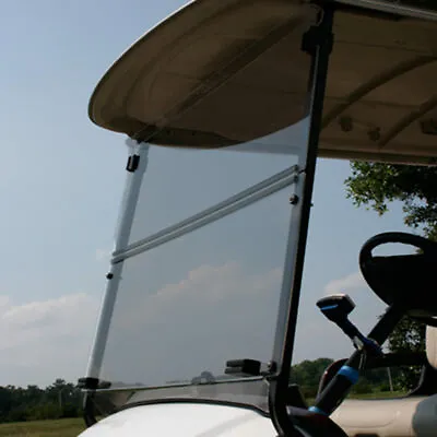 Yamaha Drive2 (2017-Up) Tinted Folding Golf Cart Windshield - US Made • $159.95