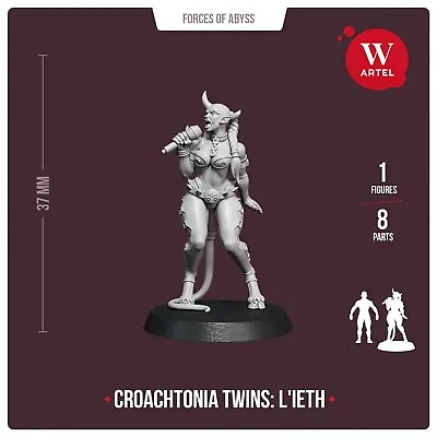 Croachtonia Twins: L'ieth Artel W Noise Marine Slaanesh Daemonette Chaos Cultist • $17.99