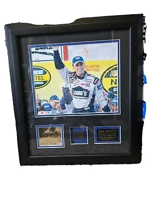 Mounted Memories Framed Jimmie Johnson #11 Of 144 Loew's With A Piece Of Tire • $169.99