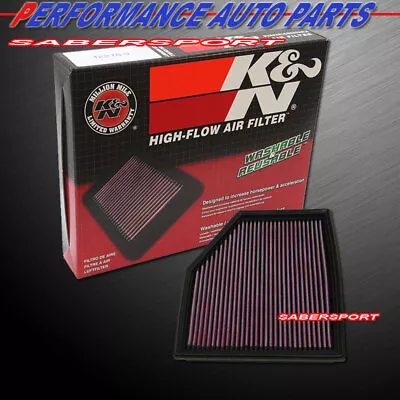 K&N 33-2292 Hi-Flow Air Intake Filter For 2004-2010 BMW E60 E61 528i 530i & More • $74.99