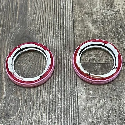 Habitrail Ovo Hamster Cage 2x Connecting Rings Pink • $7.99