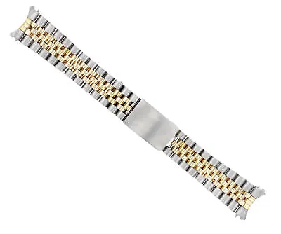 $199.95 • Buy 20mm 14k Gold Two Tone Jubilee Watch Band For Rolex Datejust 16233 16013 16014