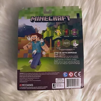 MINECRAFT Series 4 Steve With Arrows Jazwares Brand New Sealed • $24.50