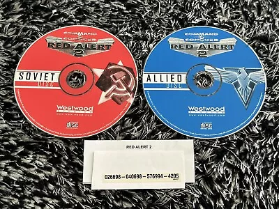 RARE PC GAME Command & Conquer Red Alert 2 PC CD ROM Video Game • $24.99