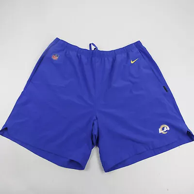 LA Rams Nike NFL On Field Dri-Fit Athletic Shorts Men's Blue Used • $25.99