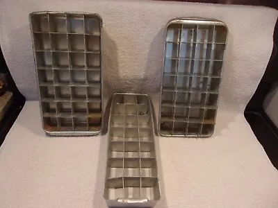 Choice Of Three Vintage Aluminum Ice Cube Trays • $7.95