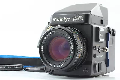 [N MINT] Mamiya 645 SUPER Film Camera 80mm F2.8 N Lens AE Finder From Japan • $599.99