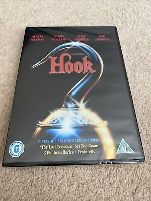 **new & Sealed Dvd - “hook” (u) - Dustin Hoffman Robin Williams Julia Roberts** • £2.75