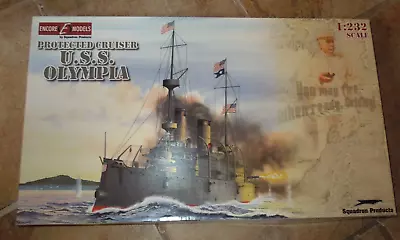 Encore Squadron 1/232 Scale USS Olympia Cruiser  With Photo Etched Detail Sheet • $69.99