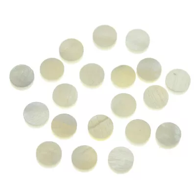 20pcs 5mm Natural White Mother Of Pearl Guitar Bass Inlay Fingerboard Fret Dots • $9.99