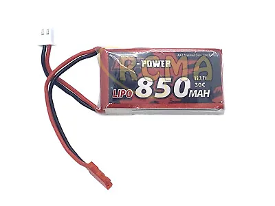 Ace Power 1S 3.7V 850mAh 30C LiPo Battery Soft Case W/ JST Connector ACE Power • $14.99