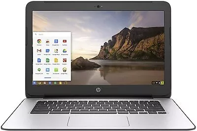 HP Chromebook 14 G4  16GB SSD 4GB RAM WiFi  14  LCD  2.16GHz  *SEE PHOTOS* OK • $39