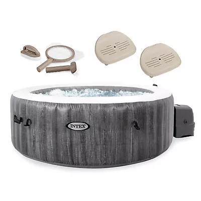 Intex PureSpa Plus Inflatable Hot Tub Jet Spa With Maintenance Kit And 2 Seats • $693.99