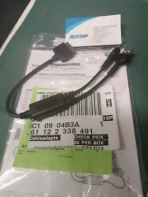 £40 • Buy BMW MINI ROLLS ROYCE Music Adapter Cable Apple IPod IPhone #61122338491 - New 