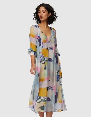 $183.91 • Buy Devine GORMAN “Come Up Here  Silk Blend Dress * Size 12