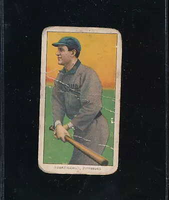 T206 Sweet Caporal 150/30 Ed Abbaticchio (Brown Sleeves) -Pittsburg- Pr - C9121 • $75