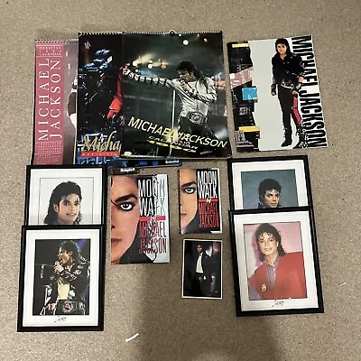 Michael Jackson Pictures Books Programme Postcard Calendars Bundle • $49.78