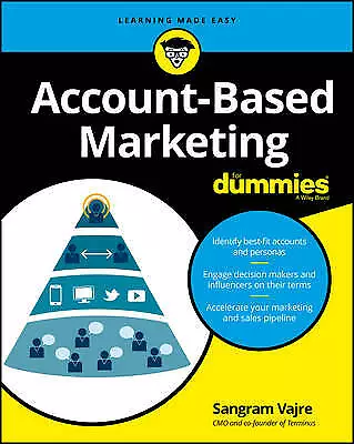 Vajre Sangram : Account-Based Marketing For Dummies FREE Shipping Save £s • £4.29