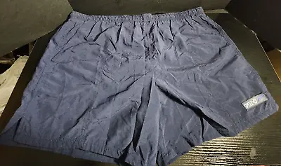 Speedo Sport Systems Lined Swim Trunks Shorts XL Navy Blue • $9.50