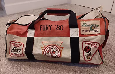 Philadelphia FURY 1980 SOCCER BAG Loaded W/ PATCHES As Is VTG Select Club Team • $159
