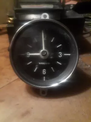 Vintage 12 Volt Volvo Dashboard Clock (Not Tested) • $45