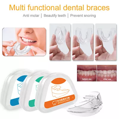 Adult Children Dental Straightener Teeth Retainer Orthodontic Braces Mouth Guard • $6.57