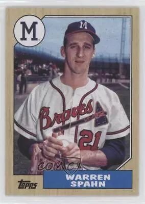 2022 Topps Archives 1987 Topps Design Warren Spahn #272 HOF • $1.69