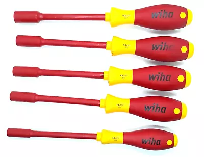 Wiha Tools 322 Insulated Metric Nut Driver Set 5 Piece Set 1000v • $39.99