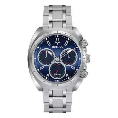 Bulova Men's Curv Blue Watch - 96A185 • $388.95