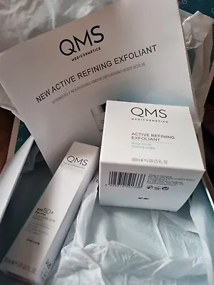 QMS Medicosmetics Active Refining Exfoliant 180ml & Cellular Sun Shield 30ml Set • £59