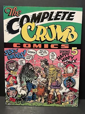 The Complete Crumb Comics Vol. 5: Happy Hippy Comix • $45