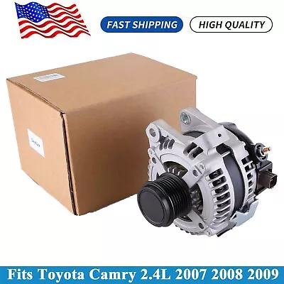 $99.88 • Buy New Alternator Fits Toyota Camry 2.4L 2007 2008 2009 27060-0H110 11195 USA