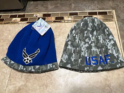 U.S.A.F Reversible Beanie Hat  • $7.99