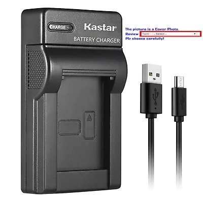 Kastar Battery Slim USB Charger For Panasonic CGR-D08 NV-MX7DEN NV-MX300 NV-GS3 • $22.59