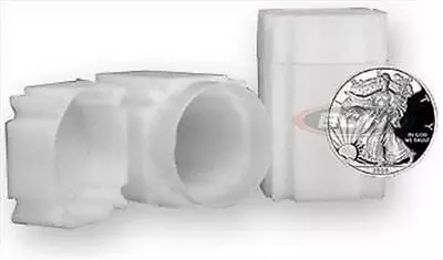 5 New CoinSafe Square Silver American Eagle Size Archival Safe Coin Tubes Tube • $8.99