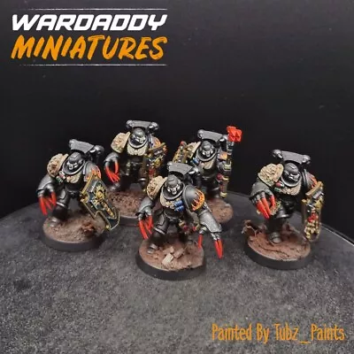 Pro Painted Warhammer 40k Legion Of The Damned Marines ×5 #7 Games Workshop • £73.15