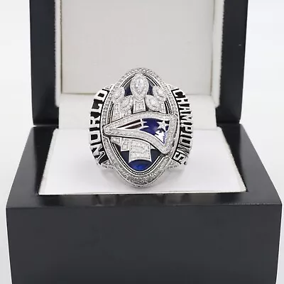 Amazing 2016 New England Patriots Super Bowl Sports Personalization Men's Ring • $552.63