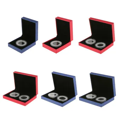 Presentation Box Display Case Coin Soft Inner Collection Gift For 38MM Coin • £5.59