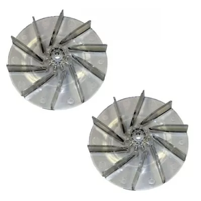 Sanitaire Eureka 81092 12988-1 1400 Vacuum Cleaner Low Profile Lexan Fan 2 Pk • $18.20