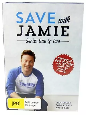 Save With Jamie Series 1 & 2 Dvd Exclusive One & Two Editions New Sealed + Bonus • $19.95